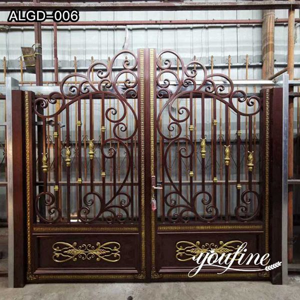 High-Quality Customized Aluminum Fence Door Gate for Sale ALGD-006